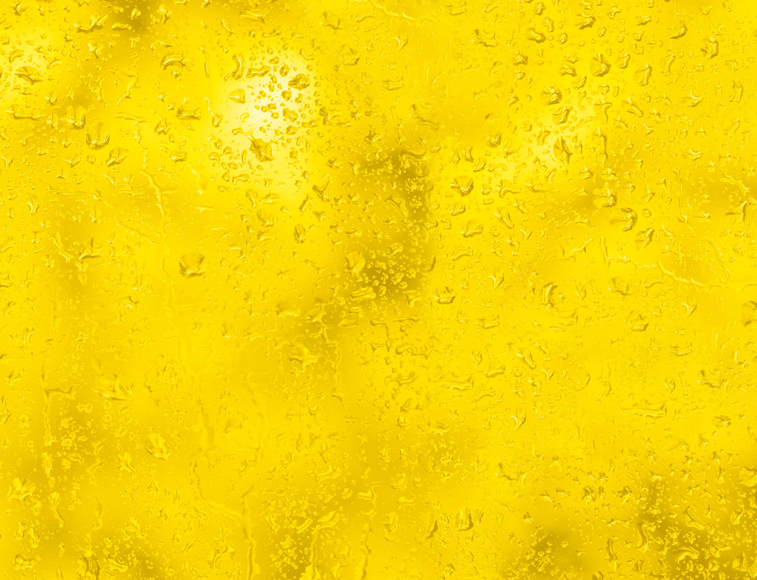 sfondo giallo con le bolle